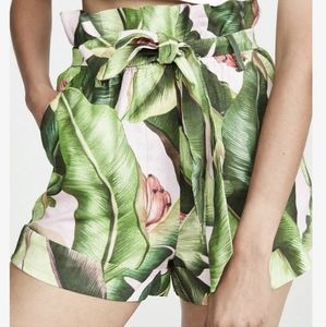 Farm Rio Pink Palms Shorts